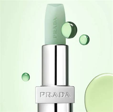 prada blue lip balm|prada moisturizing lip balm.